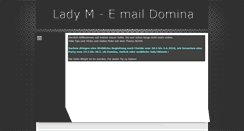 Desktop Screenshot of e-mail-domina.de